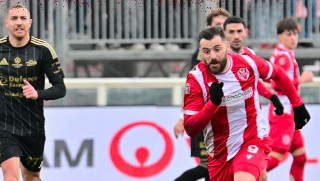 Vis-Entella 0-1: l'espulsione di Neri e il rigore trasformato da Castelli, Pesaro ko